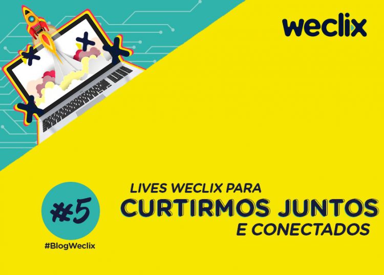 Lives e eventos para curtirmos juntos e conectados