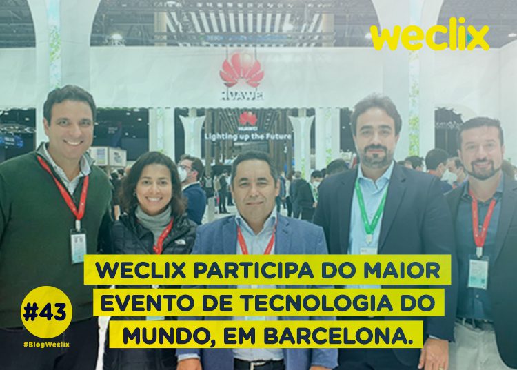 Weclix participa do maior evento de tecnologia do mundo, em Barcelona