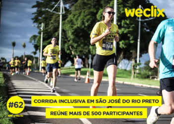 Corrida inclusiva em São José do Rio Preto reúne mais de 500 participantes